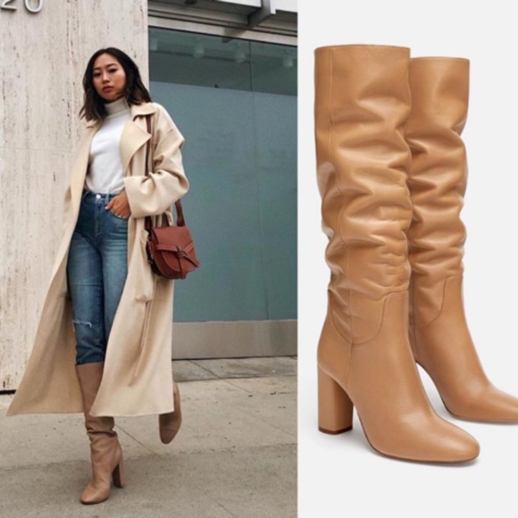 zara camel boots